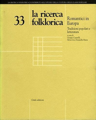 LA RICERCA FOLKLORICA - numero 33