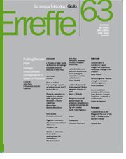 LA RICERCA FOLKLORICA - numero 63