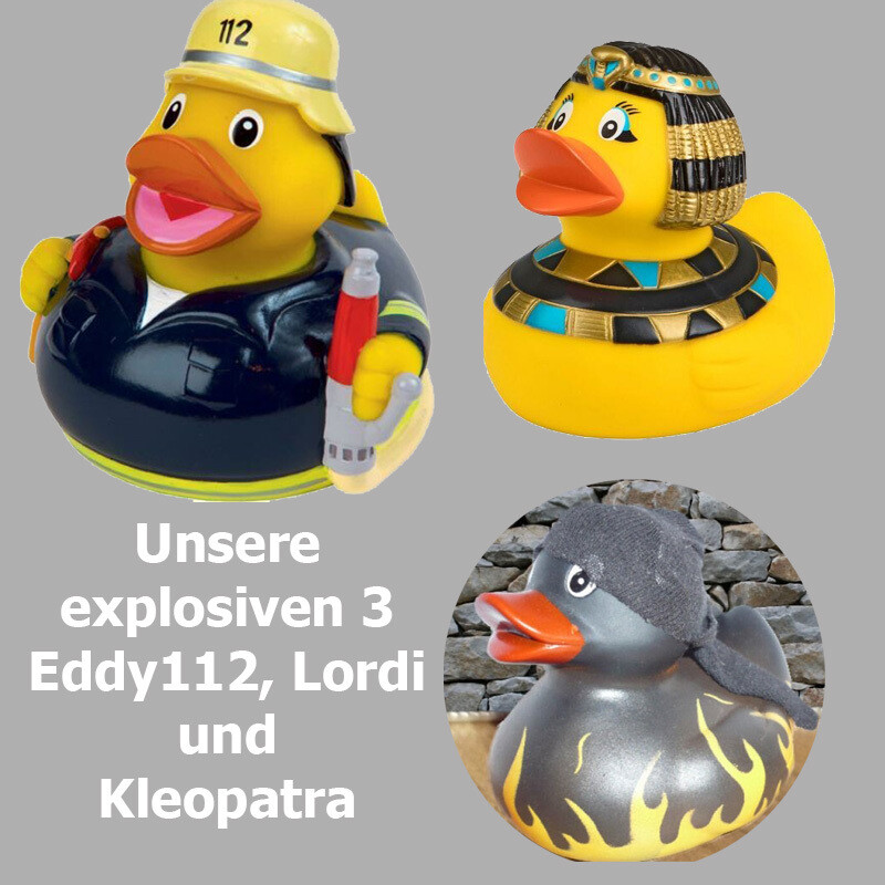 Explosive Badeenten