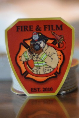 Fire & Film Patch Sticker