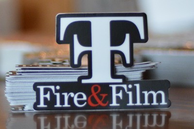 Fire & Film sticker