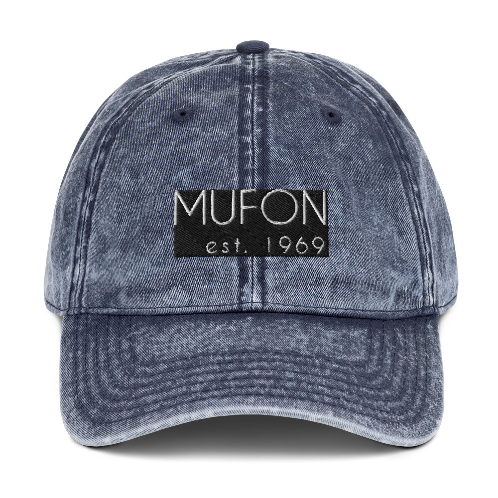 Vintage Cotton Twill Cap