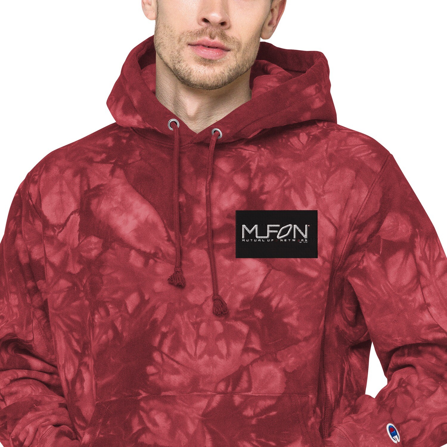 Unisex Champion tie-dye hoodie