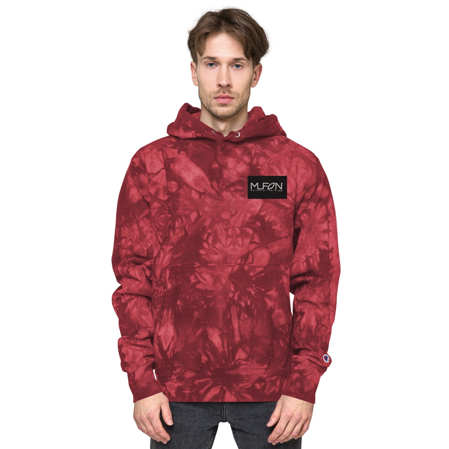 Unisex Champion tie-dye hoodie