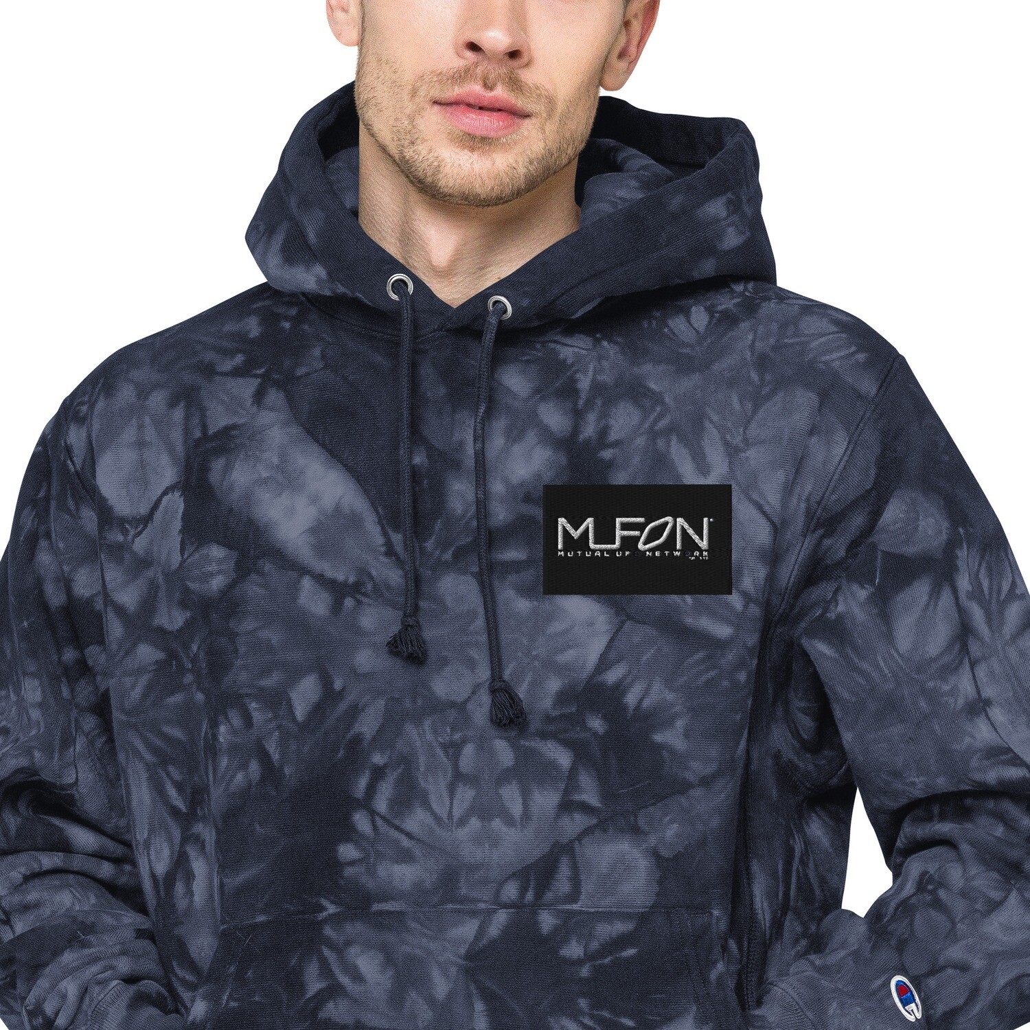 Unisex Champion tie-dye hoodie