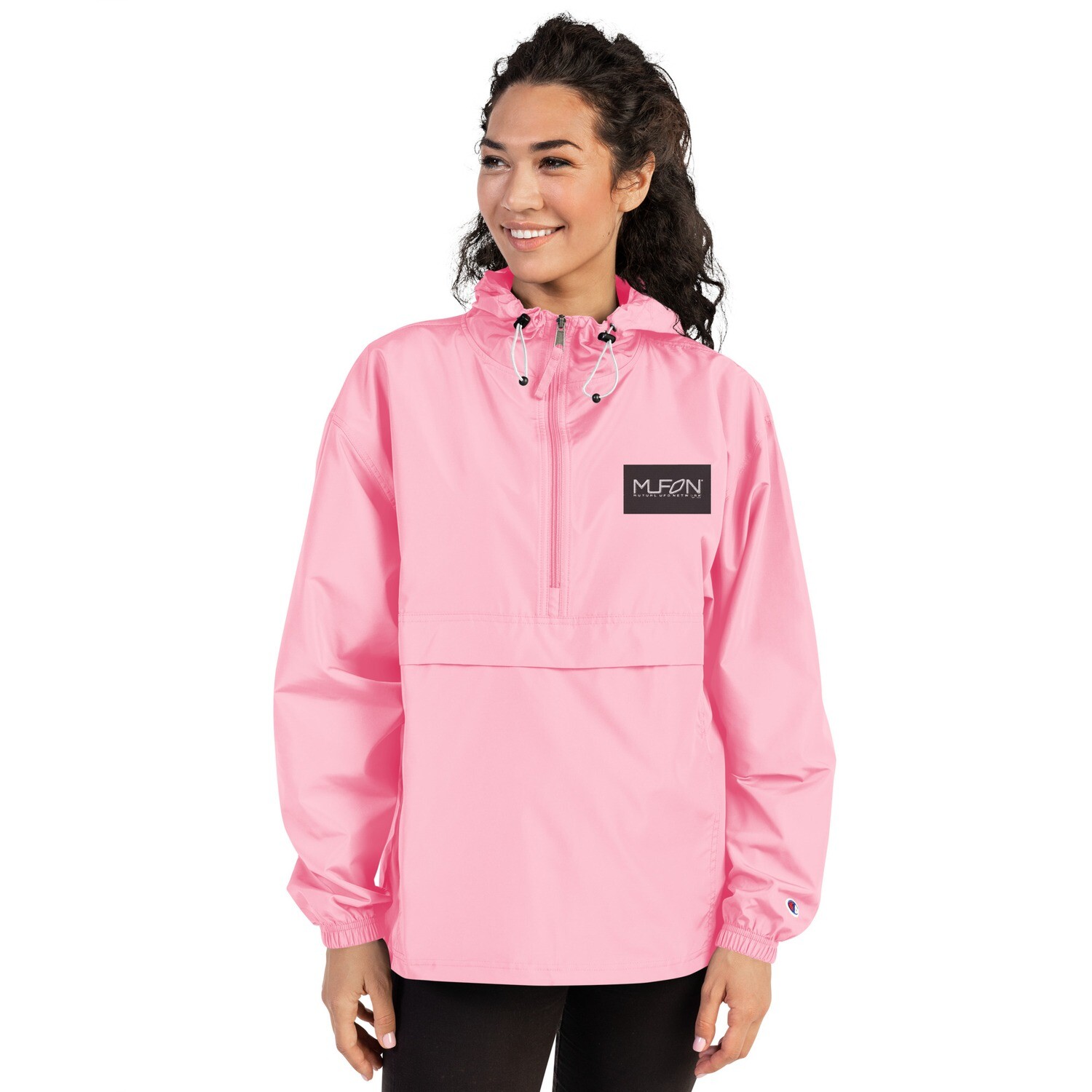 Embroidered Champion Packable Jacket