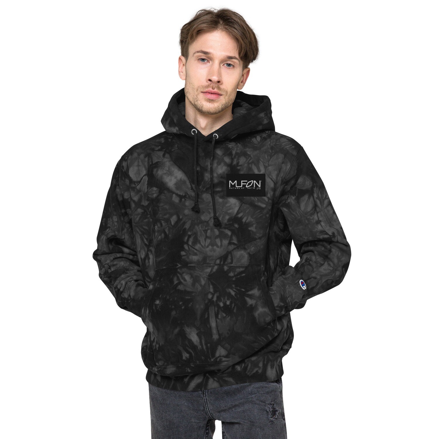 Unisex Champion tie-dye hoodie