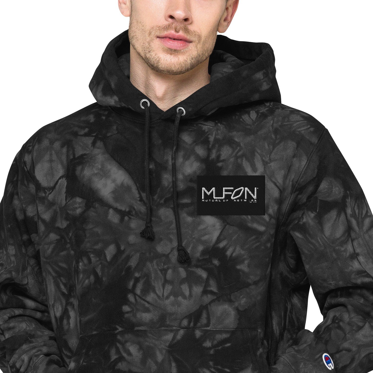 Unisex Champion tie-dye hoodie
