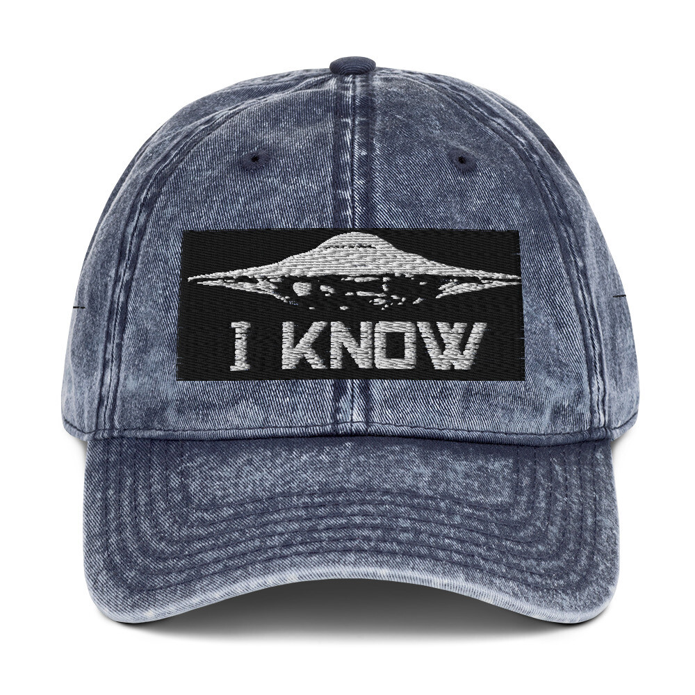 Vintage Cotton Twill Cap