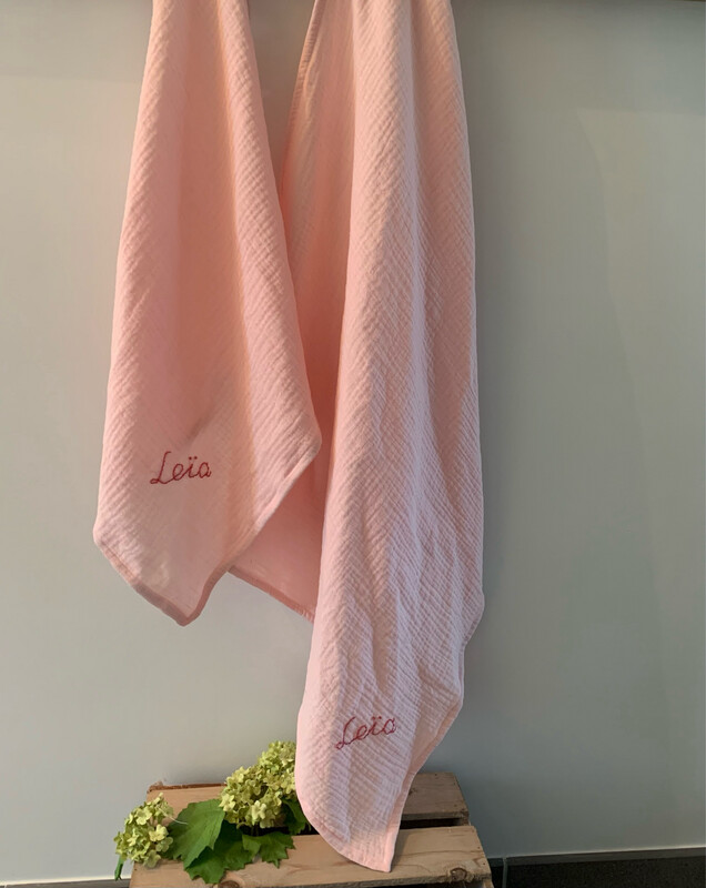 Lange en double gaze de coton certifiée oeko-tex
