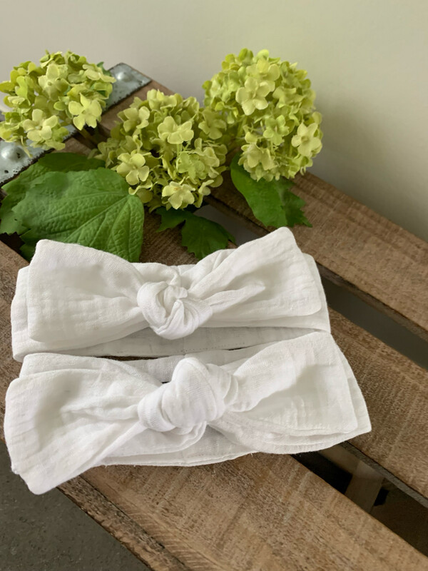 Headband bébé et enfant en double gaze oeko tex