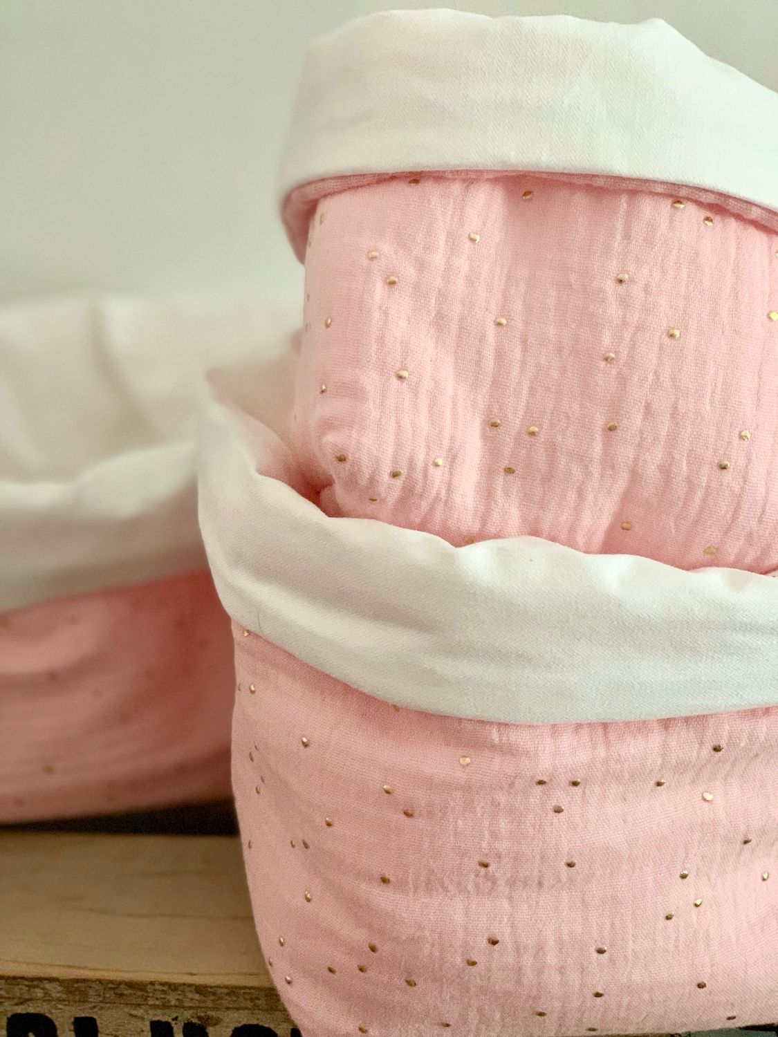 Panières à couches/panières à lingettes/panières de décoration