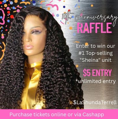 Wig Unit Raffle