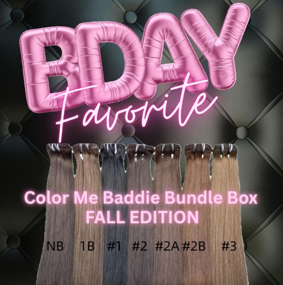 Color Me Baddie Bundle Box (FALL Edition)