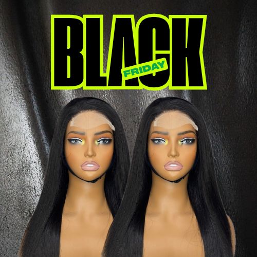 Black Friday 22&quot; 5x5 RTG Wig Bundle