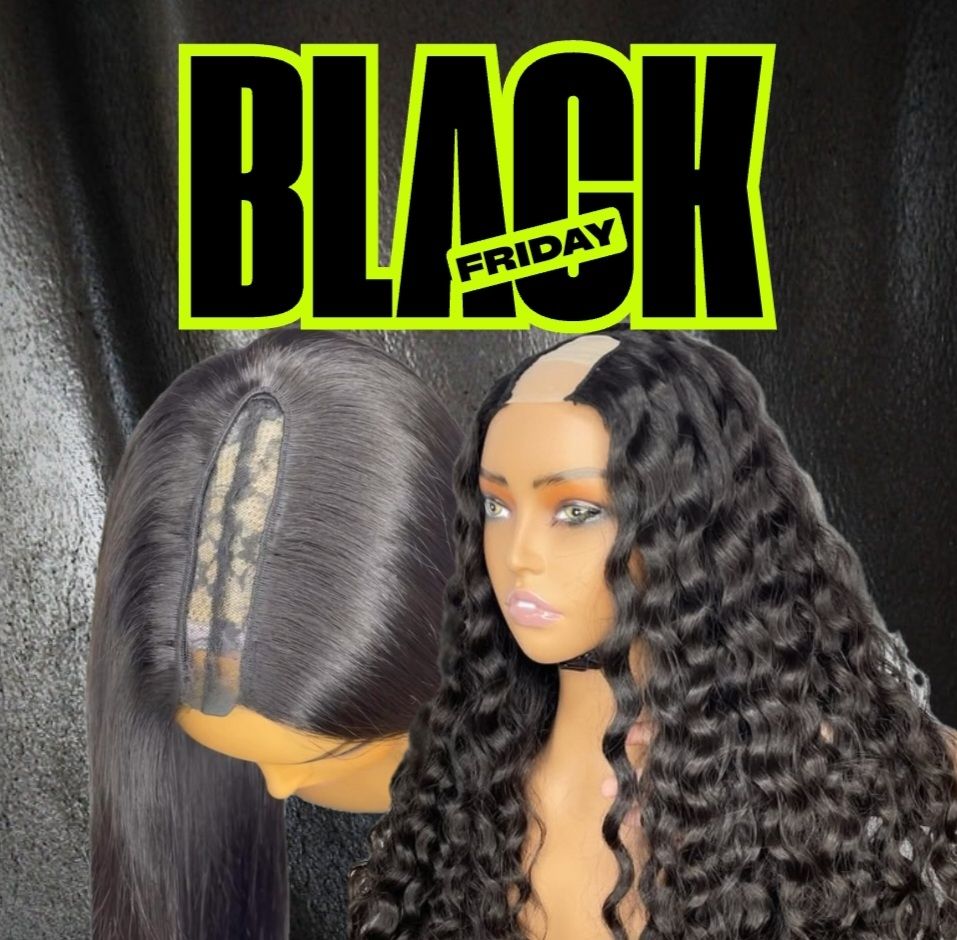 Black Friday U-Part/V-Part Wigs