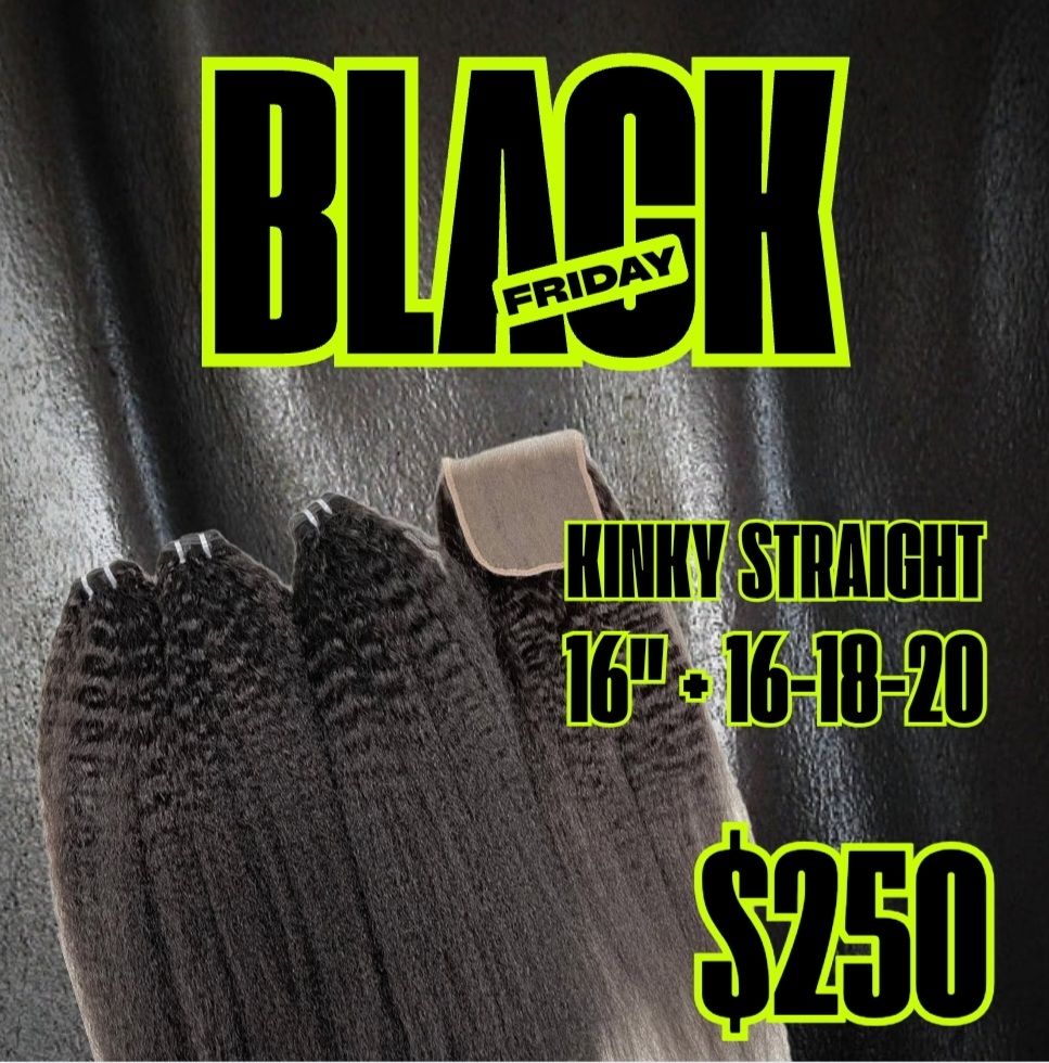 SPECIAL BUY Edge Kinky Straight Bundle Box Deluxe