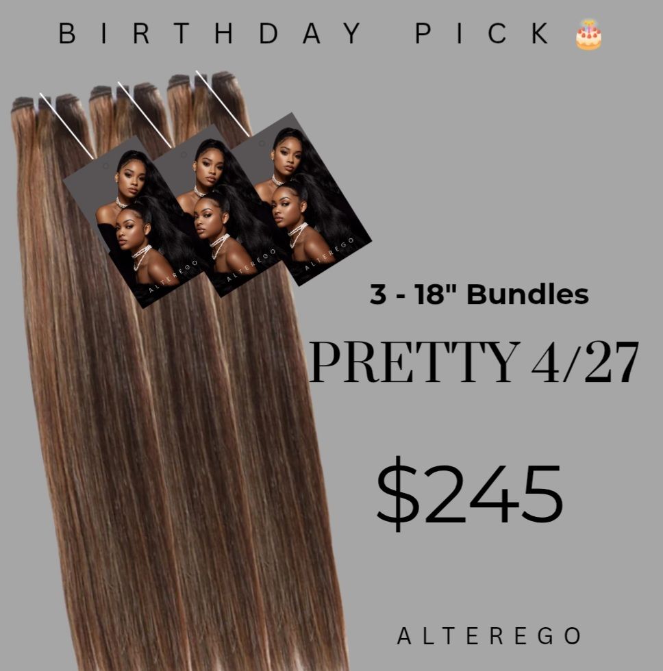4/27  3-18" Bundles - Birthday Pick