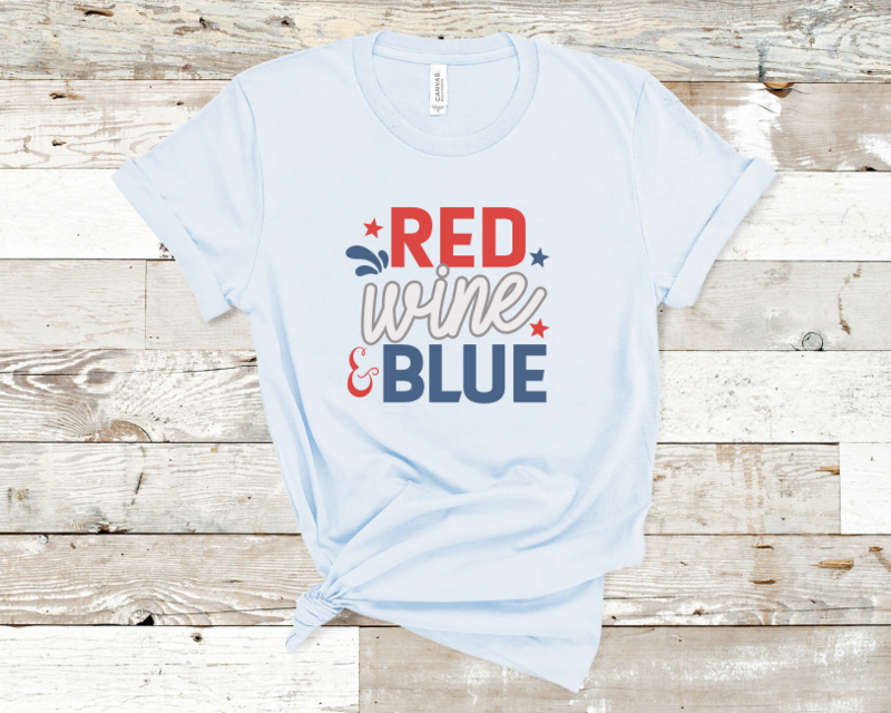 Red, Wine, and Blue