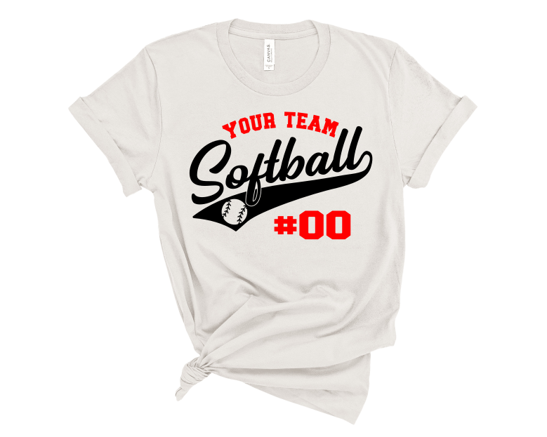 Custom Softball Team Name/Number