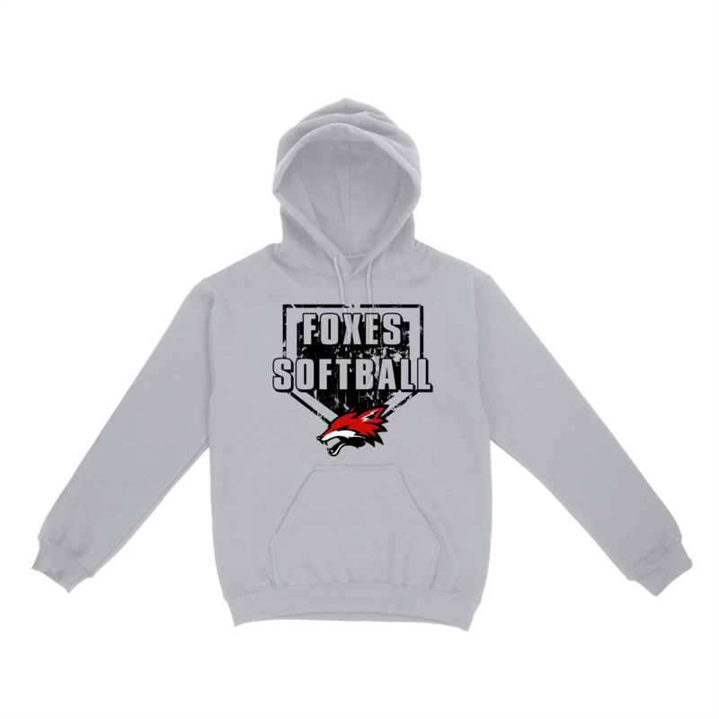 Softball Plate II - Heavy Cotton Hoodie