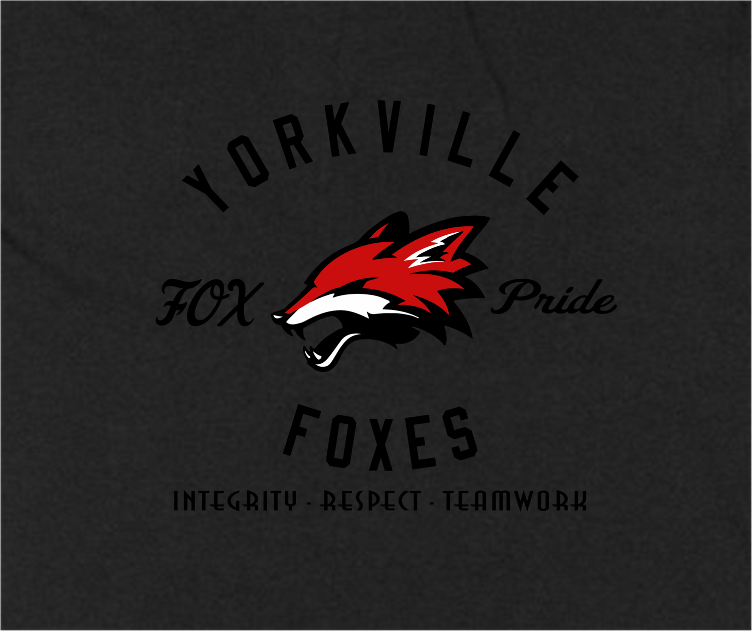 Fox Pride - Crewneck, Color: Black