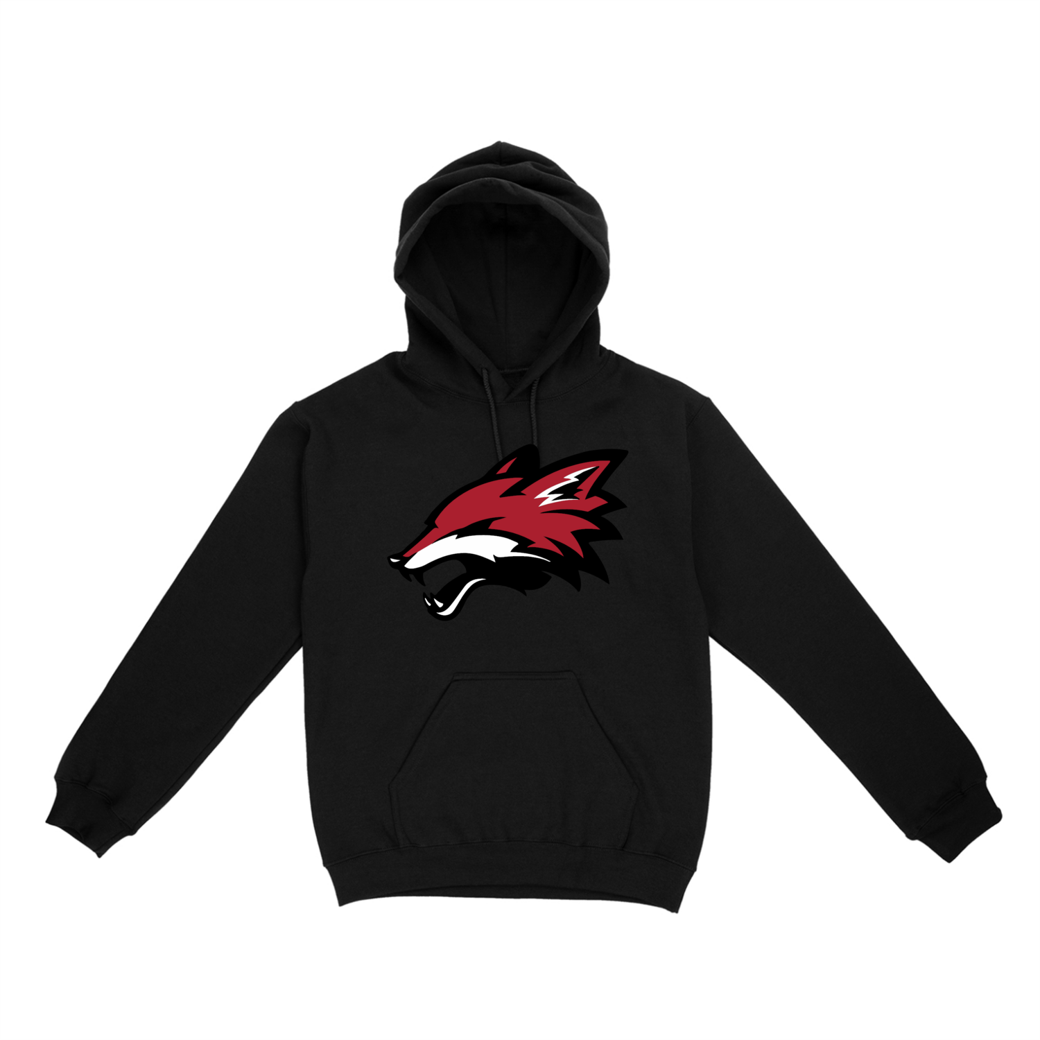 Fox Head - Heavy Cotton Hoodie
