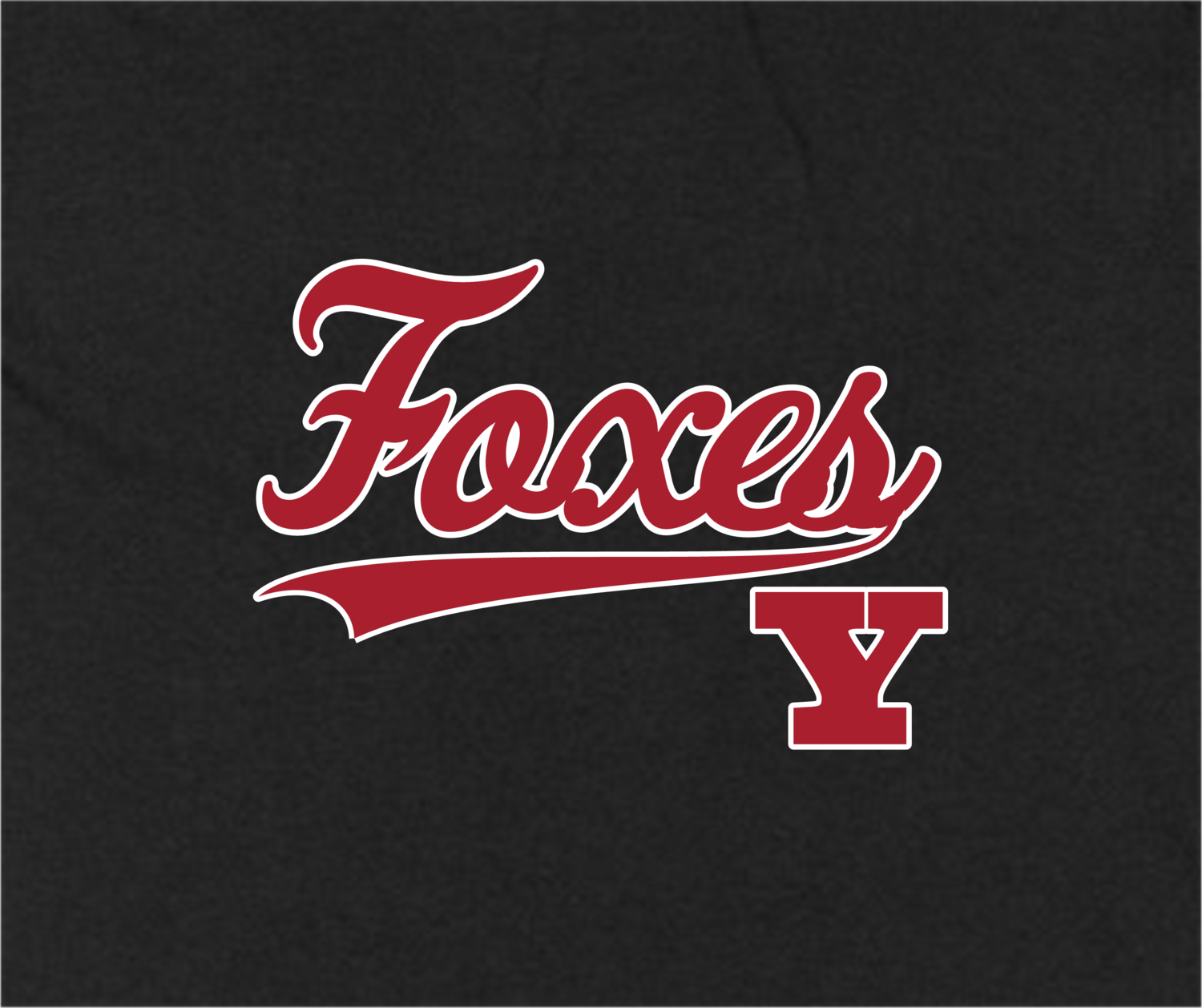 Foxes (Y) - Crewneck, Color: Black