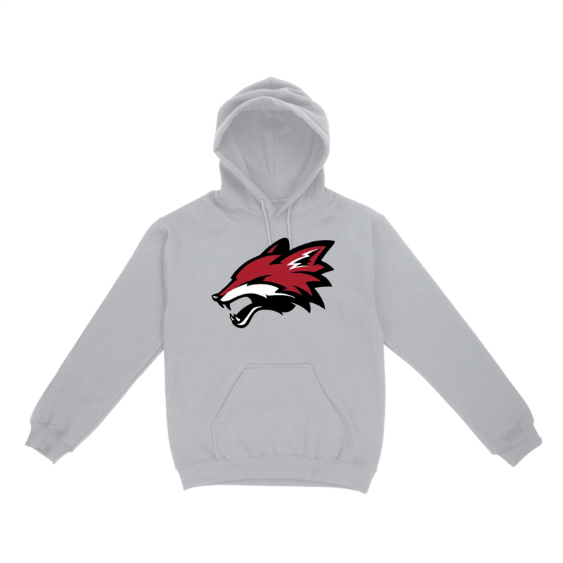 Fox Head - Soft Cotton Hoodie