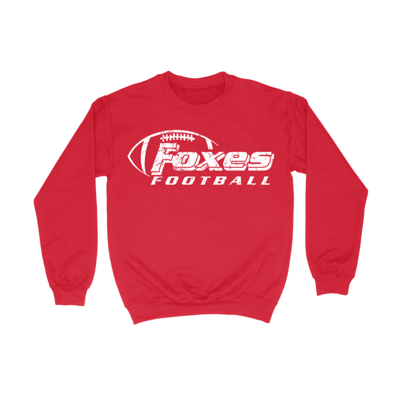 Football Distressed - Crewneck
