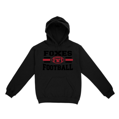 Foxes Football I - Soft Cotton Hoodie