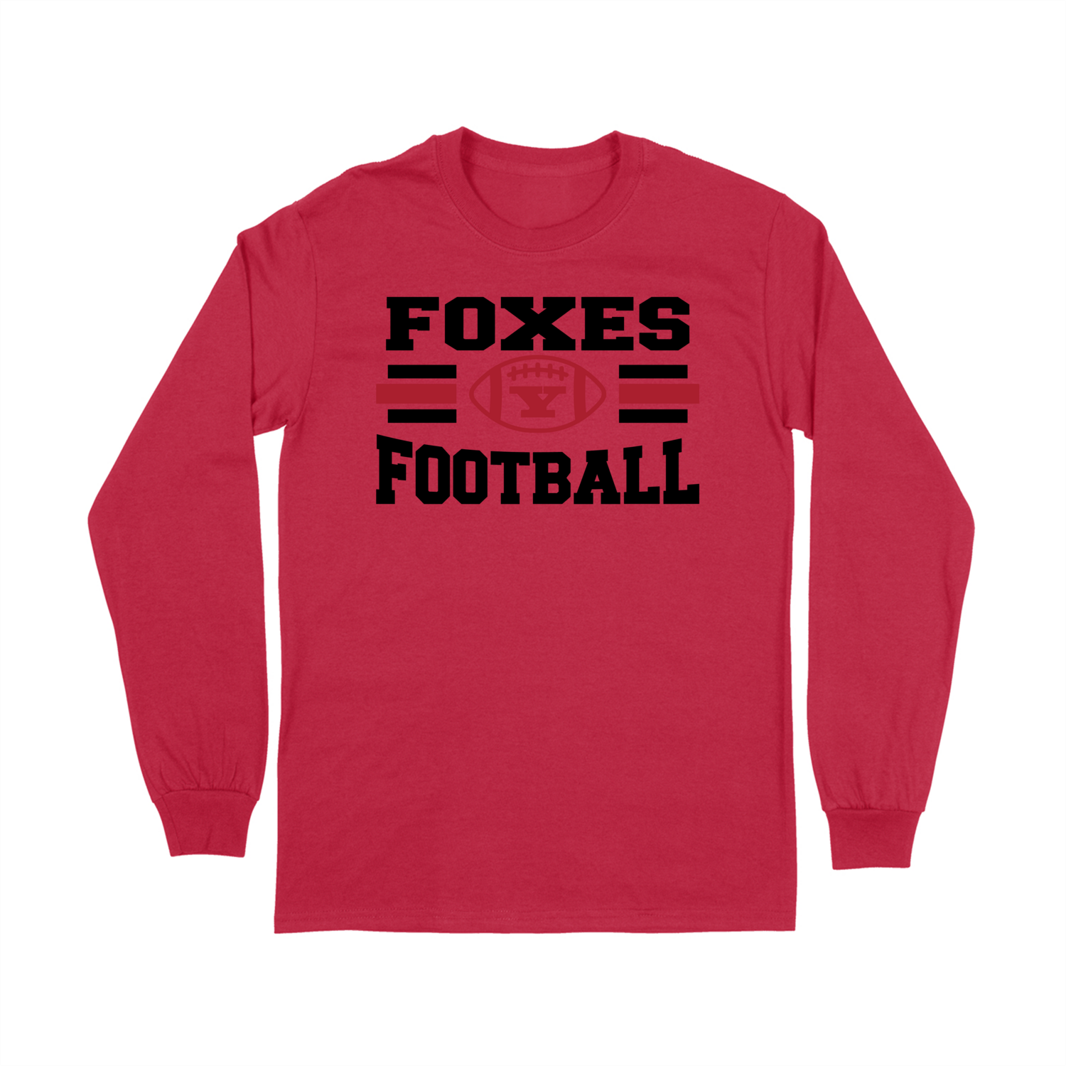 Foxes Football I - Long Sleeved Tee