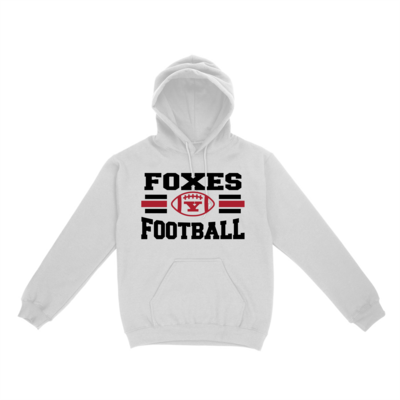 Foxes Football I - Heavy Cotton Hoodie