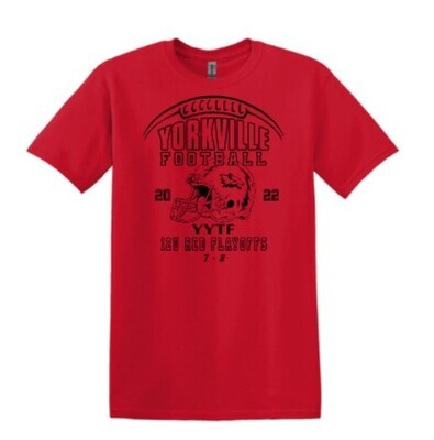 Foxes 12U Red Playoffs - Short Sleeved Tee