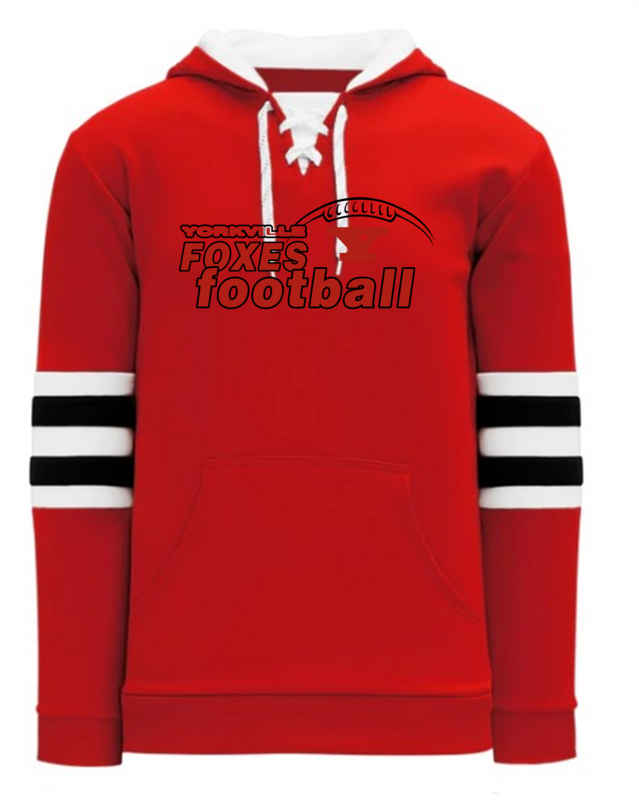 Foxes Football II - Hockey Hoodie