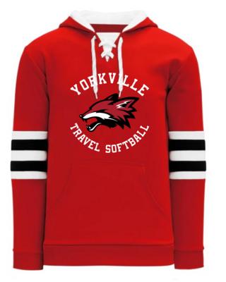 Travel Softball I - Hockey Hoodie