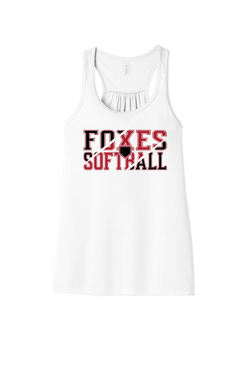 Softball Plate I - Flowy Tank