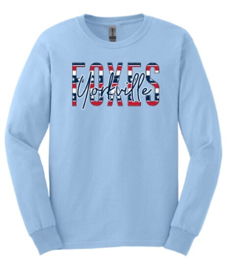 Stars &amp; Stripes - Long Sleeved Tee