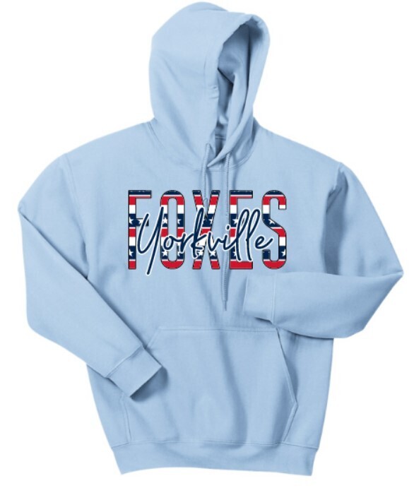 Stars &amp; Stripes - Heavy Cotton Hoodie