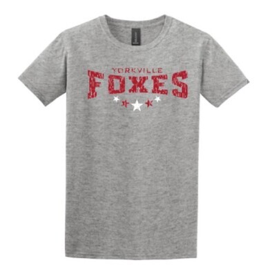 Foxes Stars - Short Sleeved Tee
