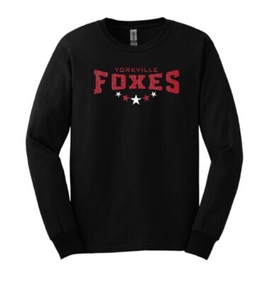 Foxes Stars - Long Sleeved Tee