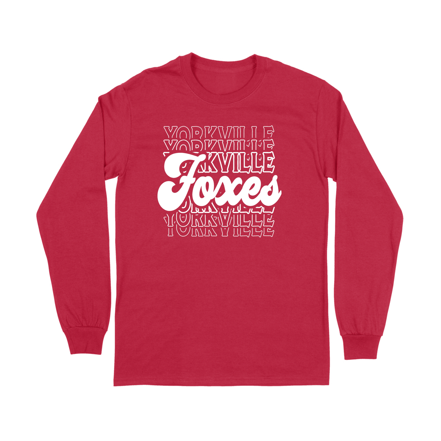 Foxes Waterfall - Long Sleeved Tee