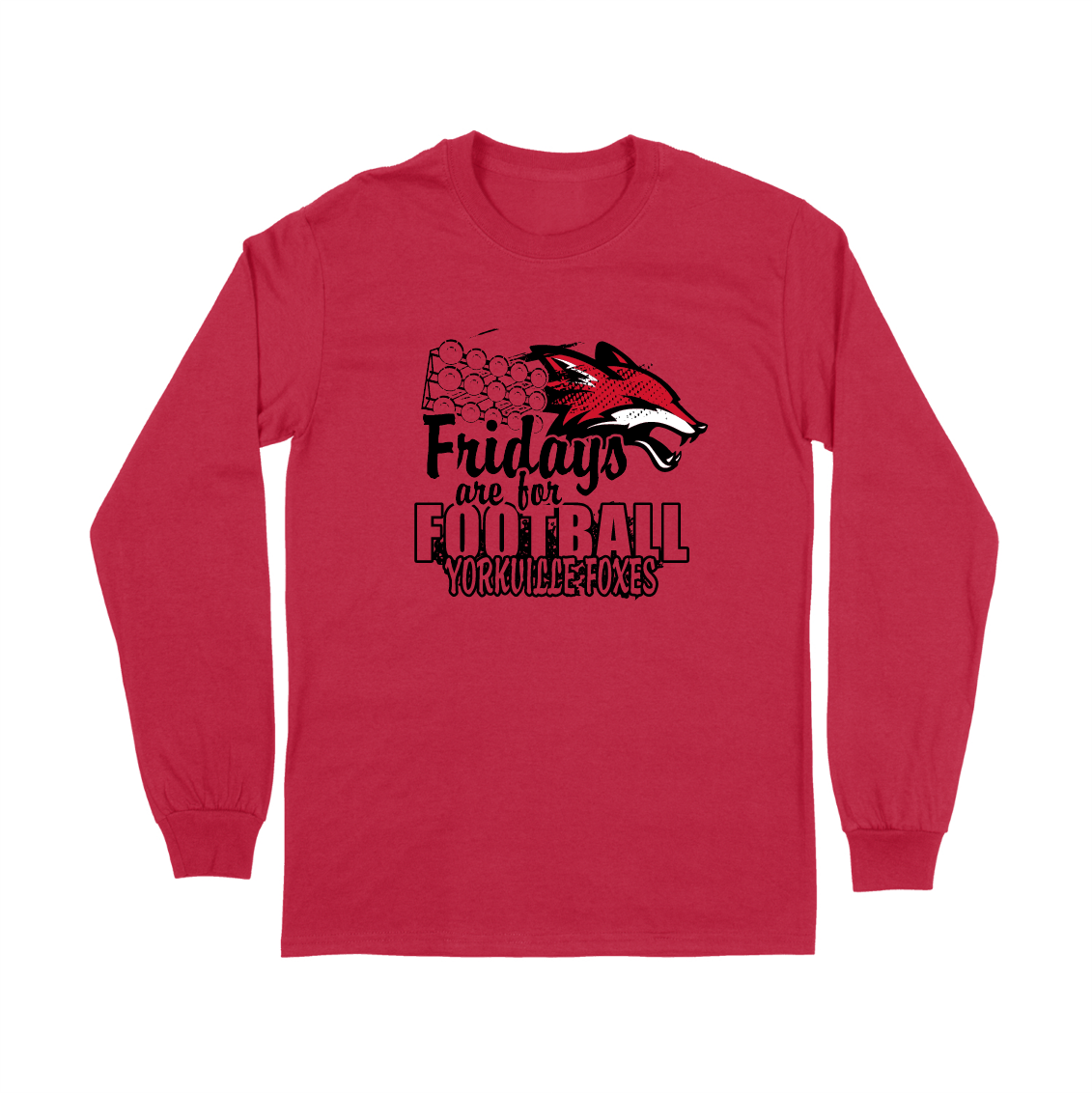 Foxes Fridays - Long Sleeved Tee