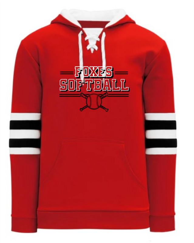 Bat &amp; Ball - Hockey Hoodie