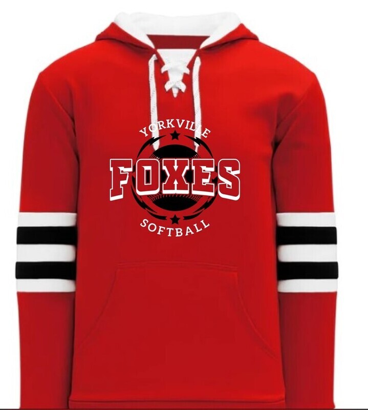 Foxes Softball - Hockey Hoodie