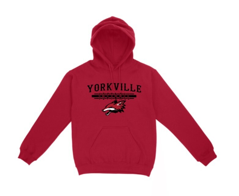 Yorkville Softball - Heavy Cotton Hoodie