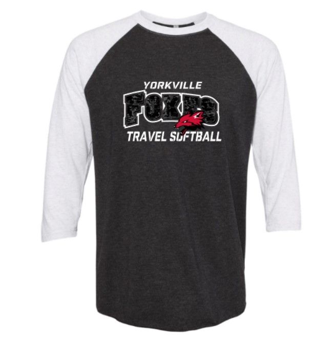 Triblend Three-Quarter Raglan T-Shirt