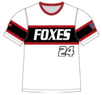 2024 Foxes Softball Fall Ball Jersey