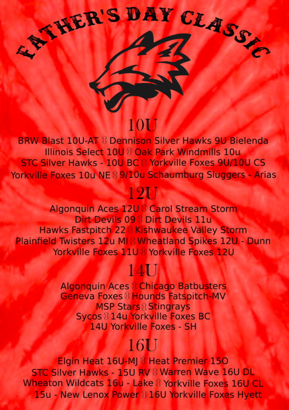 Yorkville Foxes Father's Day Classic 2022