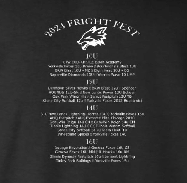 Yorkville Foxes Fright Fest 2024